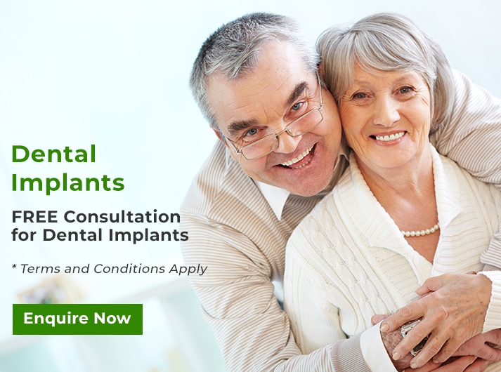 free consultation for dental implants banner cheltenham