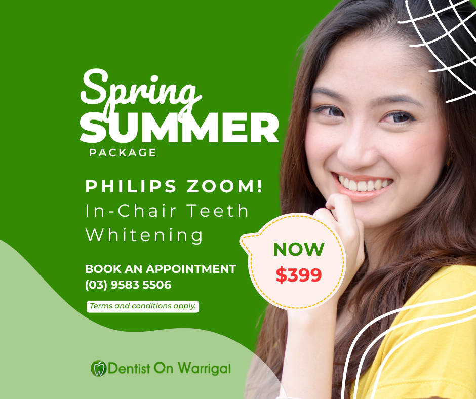 dental check-up and clean promo banner dentist cheltenham